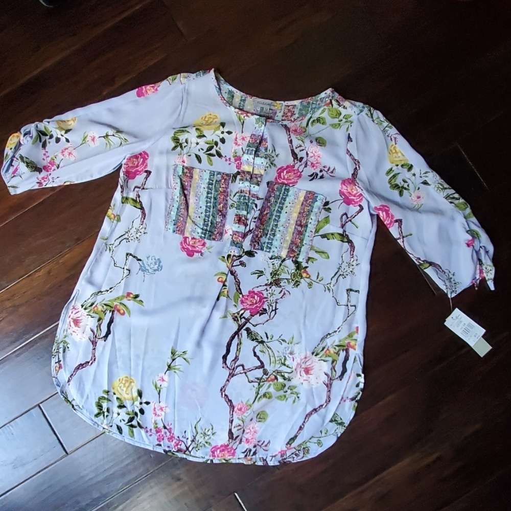 Plus Size Floral Top